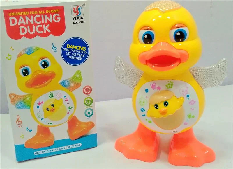 Dancing Duck Toy For Kids With Light And Sound