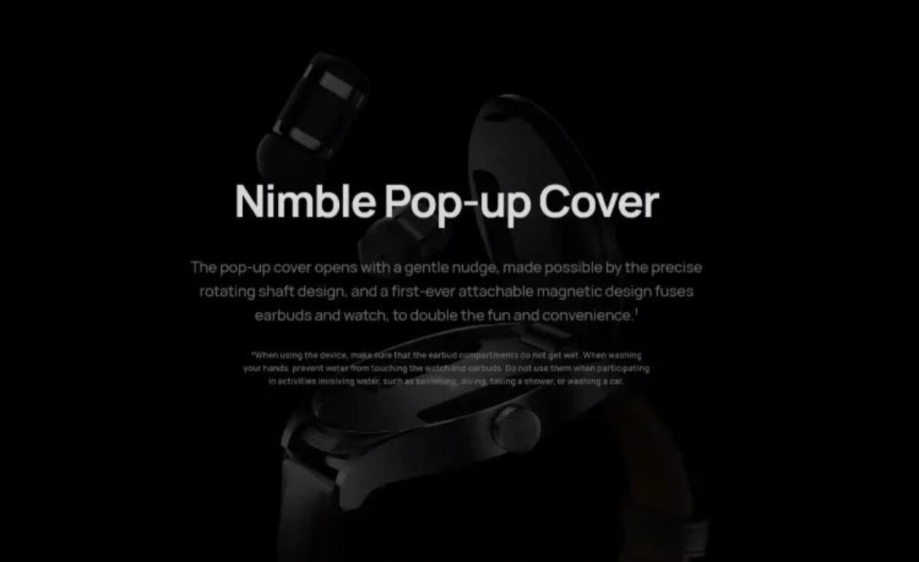 Buds Earphone SmartWatch 2-in-1 Noise Reduction Call